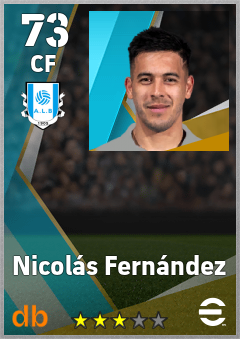 Nicolás Fernández eFootball player card