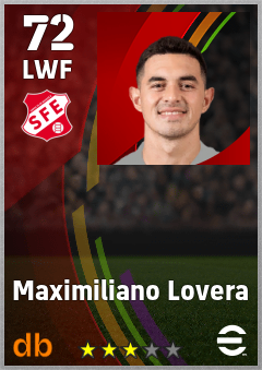 Maximiliano Lovera eFootball player card
