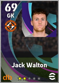Jack Walton — GK, OVR 69, MAX 69