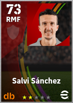 Salvi Sánchez — RMF, OVR 73, MAX 73