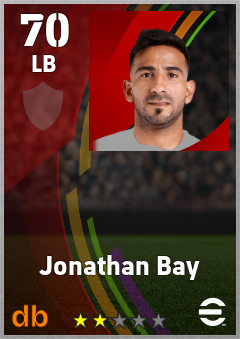 Jonathan Bay eFootball player card