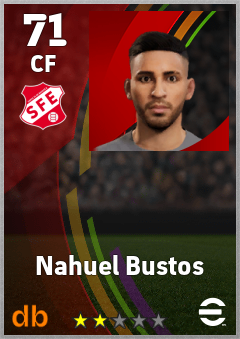 Nahuel Bustos eFootball player card