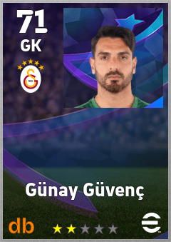 Günay Güvenç eFootball player card