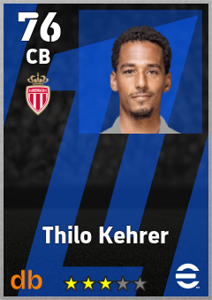 Thilo Kehrer eFootball player card