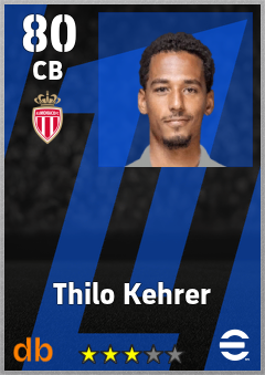 Thilo Kehrer — CB, OVR 80, MAX 80
