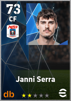 Janni Serra — CF, OVR 73, MAX 73