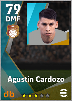 Agustín Cardozo eFootball player card