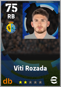 Viti Rozada — RB, OVR 75, MAX 75