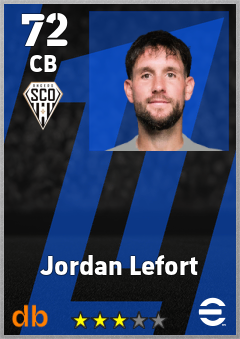 Jordan Lefort eFootball player card