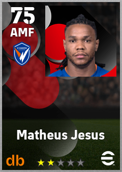 Matheus Jesus — AMF, OVR 75, MAX 75
