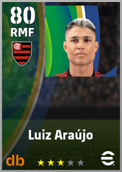 Luiz Araújo — RMF, OVR 80, MAX 80