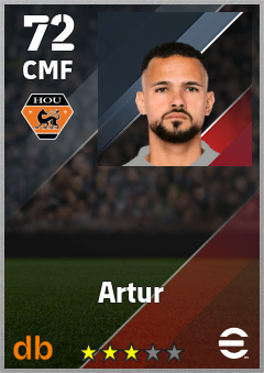 Artur — CMF, OVR 72, MAX 72