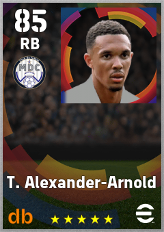 T. Alexander-Arnold — RB, OVR 85, MAX 92