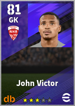 John Victor — GK, OVR 81, MAX 81