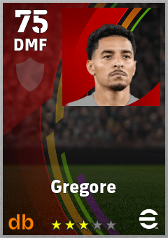 Gregore eFootball player card