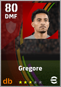 Gregore eFootball player card