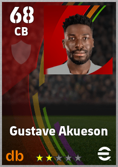 Gustave Akueson eFootball player card