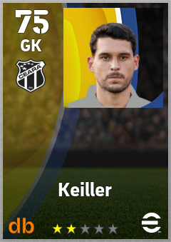 Keiller — GK, OVR 75, MAX 75