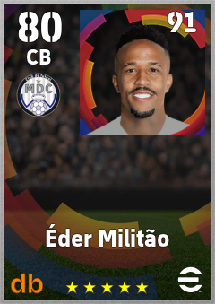 Éder Militão eFootball player card