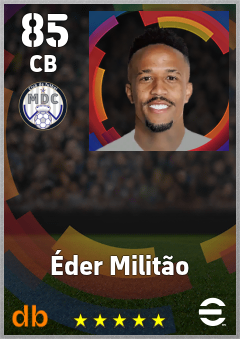 Éder Militão — CB, OVR 85, MAX 91