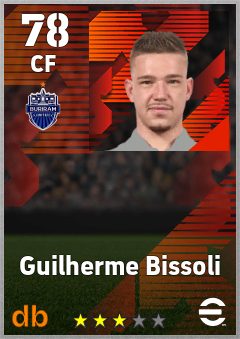 Guilherme Bissoli — CF, OVR 78, MAX 78