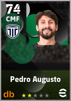 Pedro Augusto — CMF, OVR 74, MAX 74