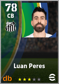 Luan Peres — CB, OVR 78, MAX 78