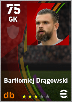 Bartłomiej Drągowski eFootball player card
