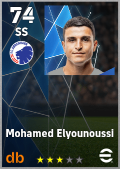 Mohamed Elyounoussi eFootball player card