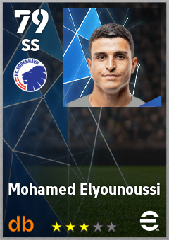 Mohamed Elyounoussi — SS, OVR 79, MAX 79