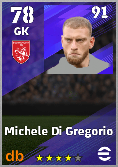 Michele Di Gregorio eFootball player card