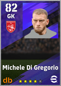 Michele Di Gregorio — GK, OVR 82, MAX 91