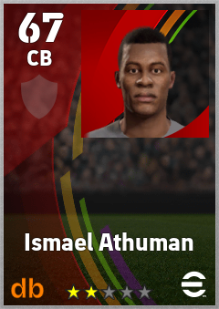 Ismael Athuman eFootball player card