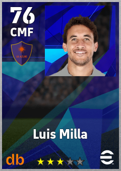 Luis Milla eFootball player card