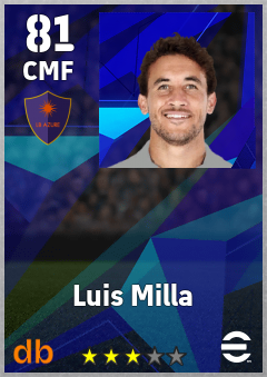Luis Milla eFootball player card