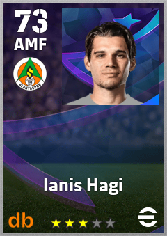 Ianis Hagi eFootball player card