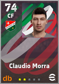 Claudio Morra eFootball player card