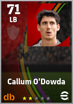 Callum O'Dowda eFootball player card