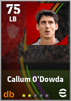 Callum O'Dowda — LB, OVR 75, MAX 75