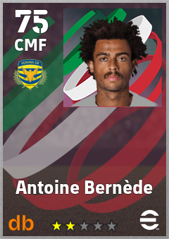 Antoine Bernède — CMF, OVR 75, MAX 75