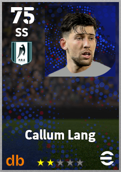 Callum Lang — SS, OVR 75, MAX 75