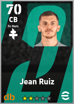 Jean Ruiz eFootball player card
