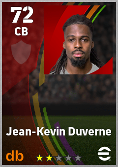 Jean-Kevin Duverne eFootball player card