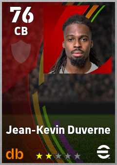 Jean-Kevin Duverne eFootball player card