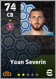 Yoan Severin — CB, OVR 74, MAX 74