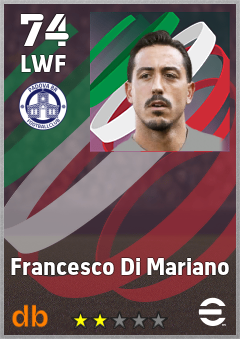 Francesco Di Mariano — LWF, OVR 74, MAX 74