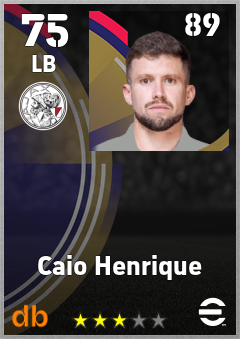 Caio Henrique eFootball player card