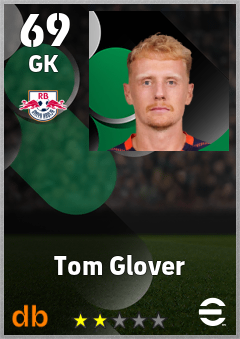 Tom Glover — GK, OVR 69, MAX 69