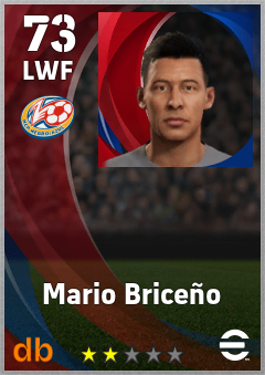 Mario Briceño eFootball player card