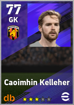 Caoimhin Kelleher eFootball player card